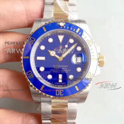 Perfect Replica Rolex Submariner Date 42mm Blue Dial Automatic Watch For Sale